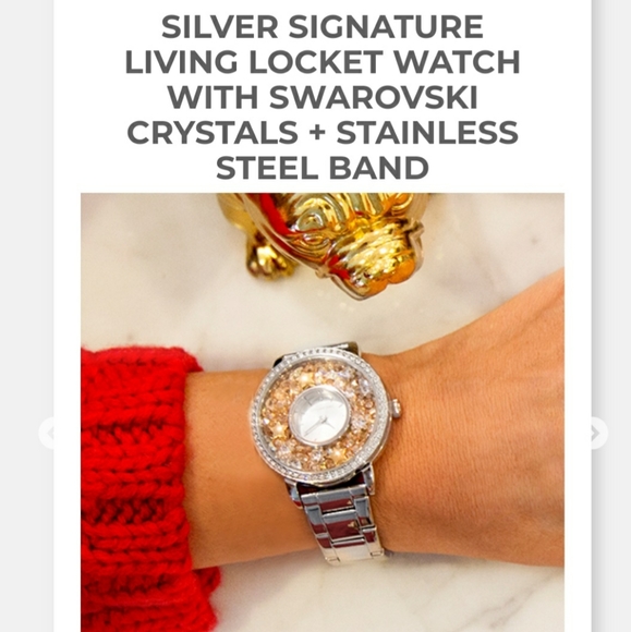 Origami Owl watch with accessories - Picture 6 of 6